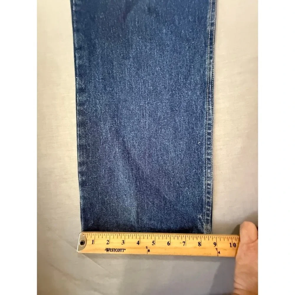 Vintage BOGARI‎ Mens Blue Denim Jeans Classic Fit Straight Mens Size 34x30 Adult